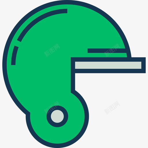 棒球运动6线性颜色图标svg_新图网 https://ixintu.com 棒球 线性颜色 运动6