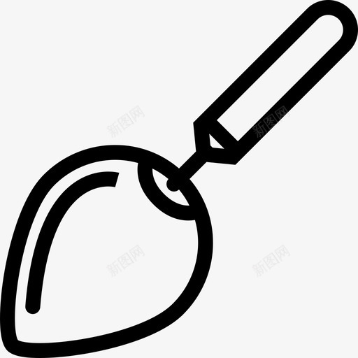 抹子3号楼直线型图标svg_新图网 https://ixintu.com 3号楼 抹子 直线型