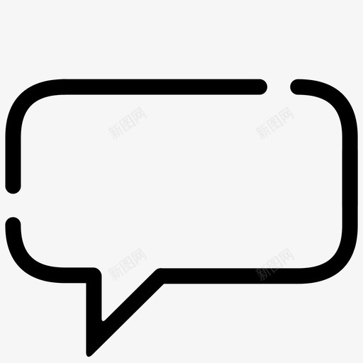 泡泡聊天应用程序社交媒体图标svg_新图网 https://ixintu.com 大纲用户界面 应用程序 泡泡聊天 用户界面 社交媒体 网站