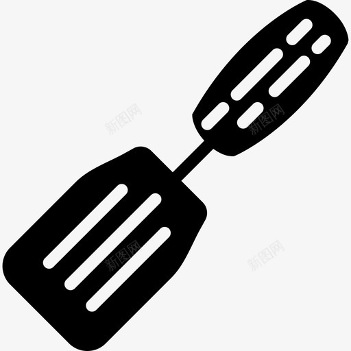抹刀美食收藏填充图标svg_新图网 https://ixintu.com 填充 抹刀 美食收藏