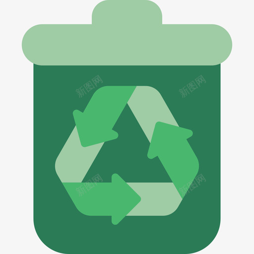 循环利用生态环境平地图标svg_新图网 https://ixintu.com 平地 循环利用 生态环境
