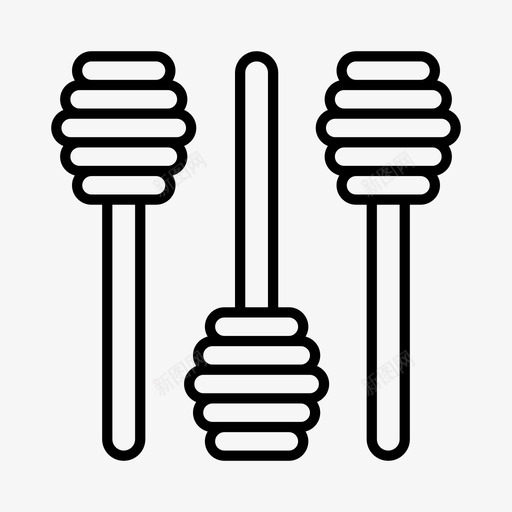 蜂蜜农业乡村图标svg_新图网 https://ixintu.com 乡村 农业 农场 家园 牧场 蜂蜜