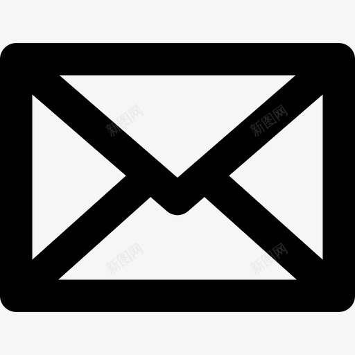 邮件web界面图标线性svg_新图网 https://ixintu.com web界面图标 线性 邮件