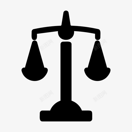 规模法官陪审团图标svg_新图网 https://ixintu.com 审判 法官 法律 规模 陪审团