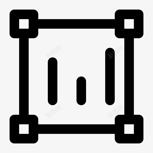 条形图框分析师分析图标svg_新图网 https://ixintu.com 业务和财务线图标集 分析 分析师 市场营销 条形图 条形图框