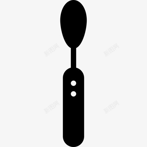 茶匙美食收藏填充图标svg_新图网 https://ixintu.com 填充 美食收藏 茶匙