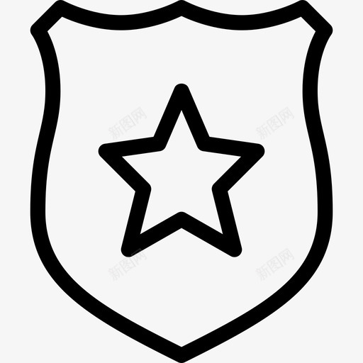 徽章投票奖励徽章直系图标svg_新图网 https://ixintu.com 徽章 投票奖励徽章 直系