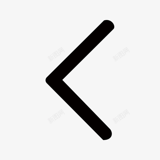 小于号svg_新图网 https://ixintu.com 小于号