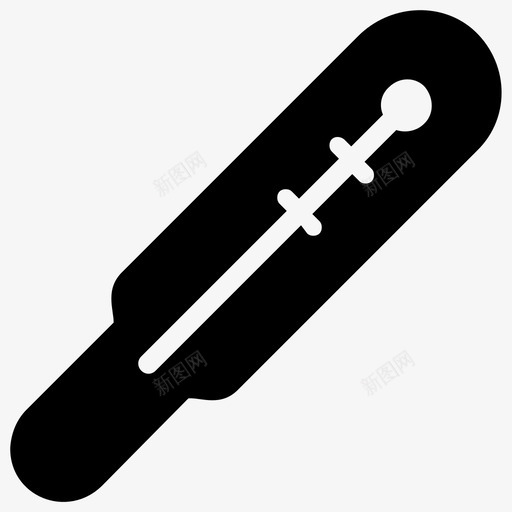 临床数字温度计临床温度计诊断图标svg_新图网 https://ixintu.com 临床数字温度计 临床温度计 医学温度计 发烧 生物危害字形图标 诊断