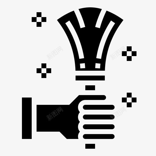 干净的刷子手洗图标svg_新图网 https://ixintu.com 干净的刷子 手 洗 清洁字形