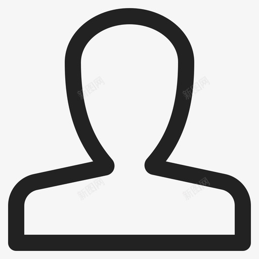 用户人某人图标svg_新图网 https://ixintu.com 人 某人 用户