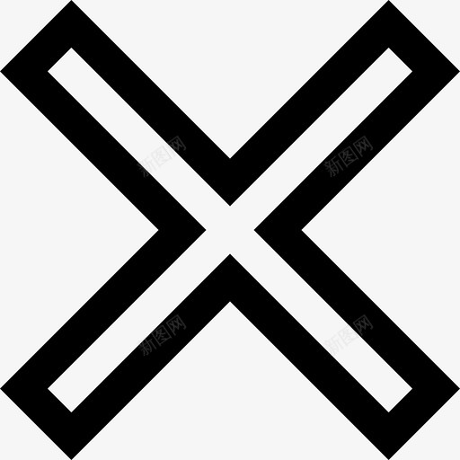 十字腹板3直线图标svg_新图网 https://ixintu.com 十字 直线 腹板3