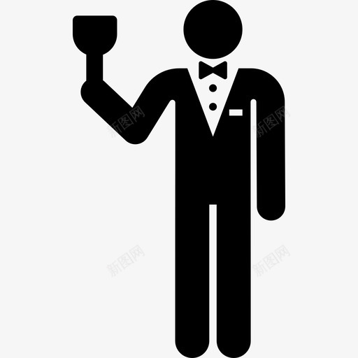 新郎婚礼图案填充图标svg_新图网 https://ixintu.com 填充 婚礼图案 新郎