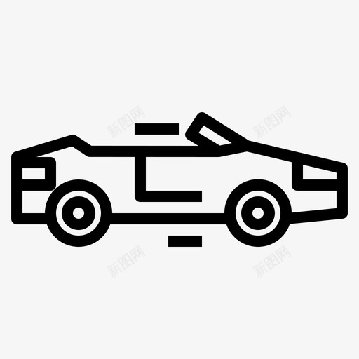 超级汽车运动跑车图标svg_新图网 https://ixintu.com 超级汽车 跑车 运动 运输 运输概述