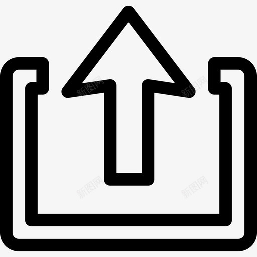 上传web界面5线性图标svg_新图网 https://ixintu.com web界面5 上传 线性