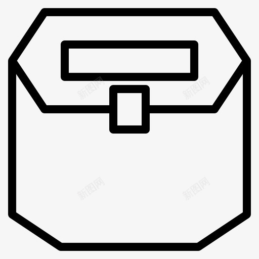 采购产品袋子硬币钱包文件袋图标svg_新图网 https://ixintu.com 文件袋 时尚 硬币钱包 行李 袋子轮廓 采购产品袋子