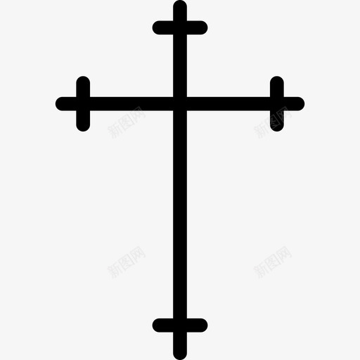 十字假日图标集线形svg_新图网 https://ixintu.com 假日图标集 十字 线形