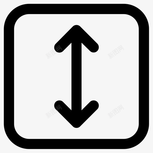 高度增加大小图标svg_新图网 https://ixintu.com 增加 大小 拉伸 箭头方向上传下载上下左右返回 高度