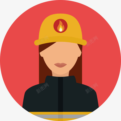 消防员犯罪保护圆形平面图标svg_新图网 https://ixintu.com 圆形平面 消防员 犯罪保护
