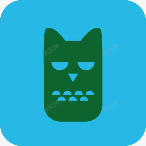 猫头鹰动物色彩万圣节元素图标svg_新图网 https://ixintu.com 动物 猫头鹰 色彩万圣节元素