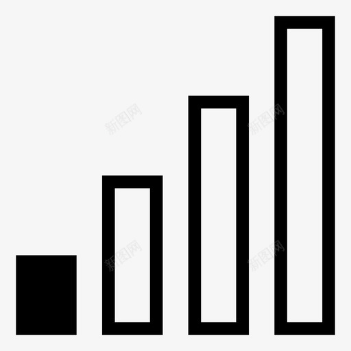 网线低连接性接收图标svg_新图网 https://ixintu.com 接收 电信 移动用户界面元素 网线低 连接性