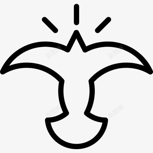 圣灵节日图标集线性svg_新图网 https://ixintu.com 圣灵 线性 节日图标集