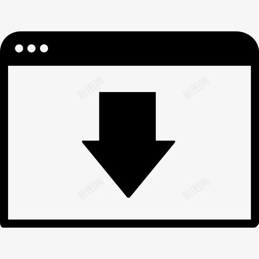浏览器通讯16实心图标svg_新图网 https://ixintu.com 实心 浏览器 通讯16