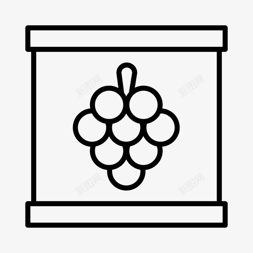 酒柜葡萄园葡萄栽培图标svg_新图网 https://ixintu.com 葡萄园 葡萄栽培 酒庄 酒柜 酿酒