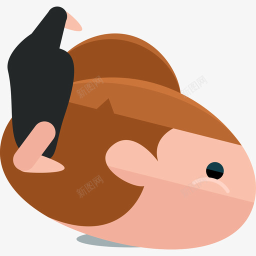 瑜伽瑜伽姿势2平躺图标svg_新图网 https://ixintu.com 平躺 瑜伽 瑜伽姿势2