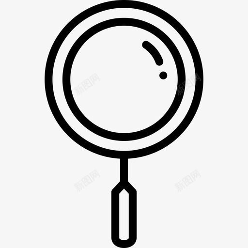 煎锅厨房用具直列式图标svg_新图网 https://ixintu.com 厨房用具 煎锅 直列式