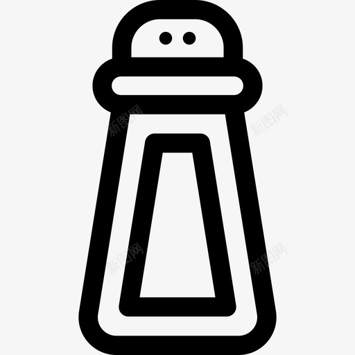 盐野餐和烧烤图标集线性svg_新图网 https://ixintu.com 盐 线性 野餐和烧烤图标集