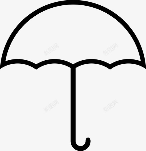 雨伞保护伞防雨图标svg_新图网 https://ixintu.com 保护伞 防水 防雨 防风雨 雨伞