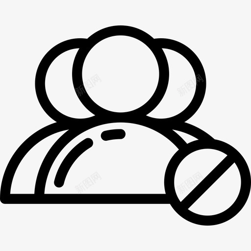 用户用户大容量包线性线性图标svg_新图网 https://ixintu.com 用户 用户大容量包线性 线性