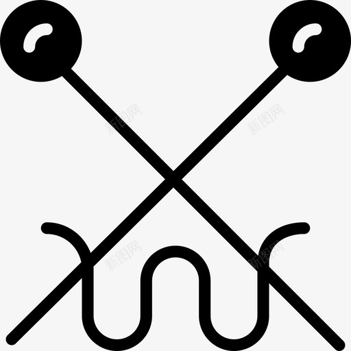 针缝纫5填充图标svg_新图网 https://ixintu.com 填充 缝纫5 针