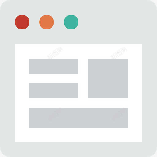 浏览器杂项扁平图标svg_新图网 https://ixintu.com 扁平 杂项 浏览器