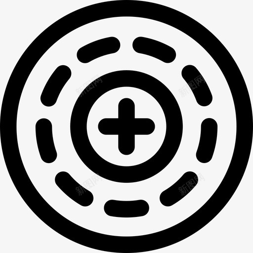 仿生隐形眼镜虚拟现实5线性图标svg_新图网 https://ixintu.com 仿生隐形眼镜 线性 虚拟现实5