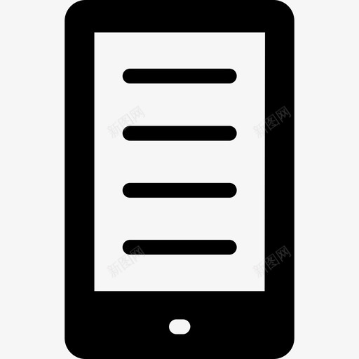 平板电脑教育资产填充图标svg_新图网 https://ixintu.com 填充 平板电脑 教育资产
