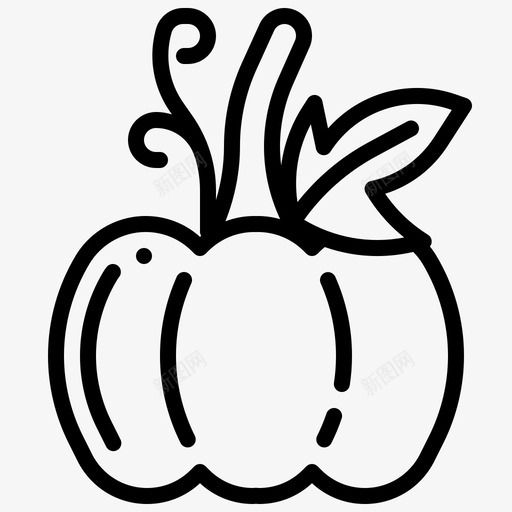 南瓜收获蔬菜图标svg_新图网 https://ixintu.com 南瓜 收获 素食 蔬菜 蔬菜系列