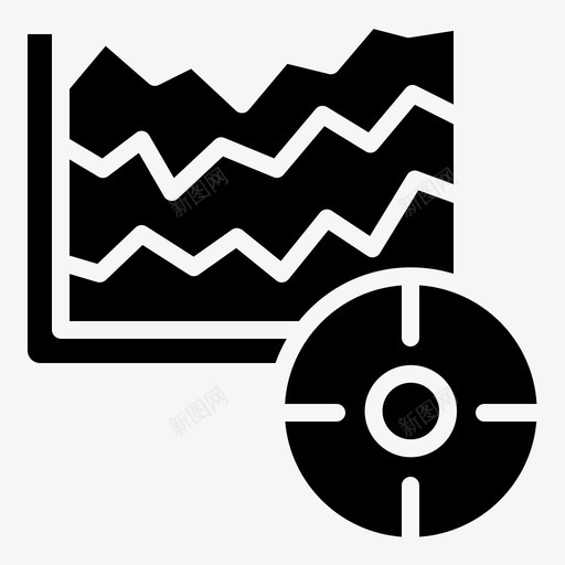图表分析目标图标svg_新图网 https://ixintu.com 分析 图表 目标