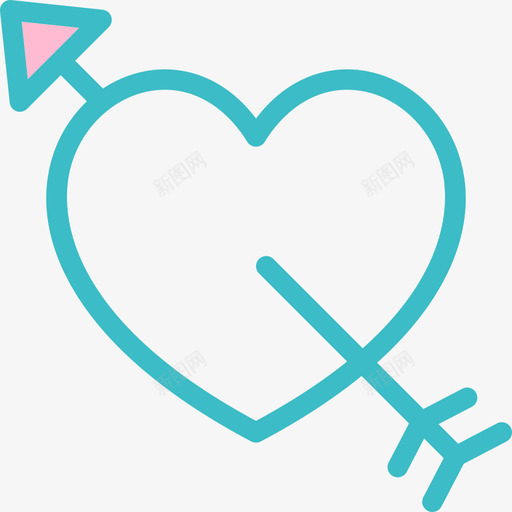 爱情情人节线性婚礼元素图标svg_新图网 https://ixintu.com 情人节 爱情 线性婚礼元素