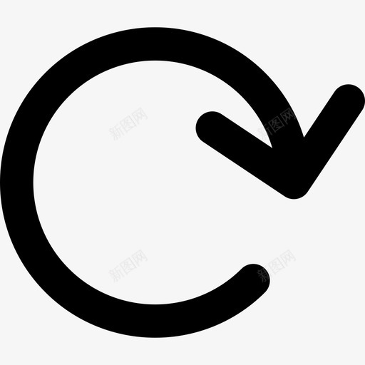 重新加载web界面图标线性svg_新图网 https://ixintu.com web界面图标 线性 重新出发 重新加载