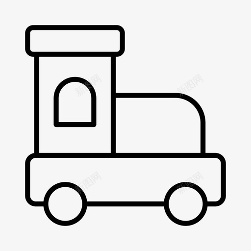 玩具火车儿童玩具店图标svg_新图网 https://ixintu.com 儿童 木制火车 玩具 玩具店 玩具火车