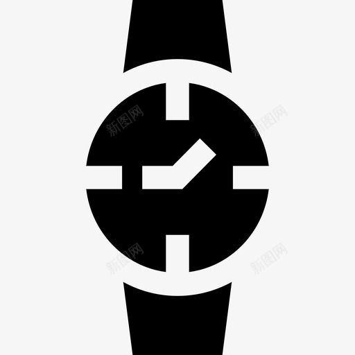 腕表圣诞30填充图标svg_新图网 https://ixintu.com 圣诞30 填充 腕表