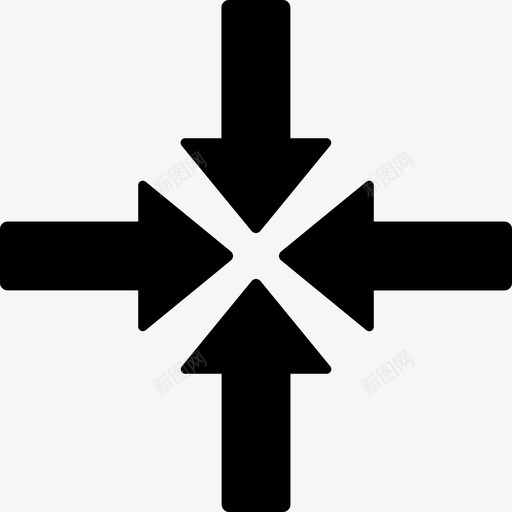 最小化业务集成可靠图标svg_新图网 https://ixintu.com 业务集成 可靠 最小化