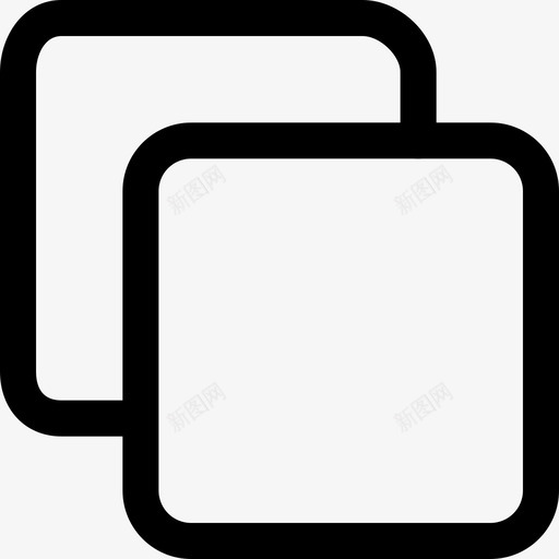 正方形图形工具4线32px图标svg_新图网 https://ixintu.com 图形设计工具4 正方形 线32px