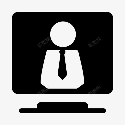 电脑台式机mac图标svg_新图网 https://ixintu.com mac 台式机 屏幕 显示器 电脑