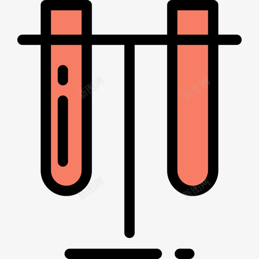 试管教育12线性颜色图标svg_新图网 https://ixintu.com 教育12 线性颜色 试管