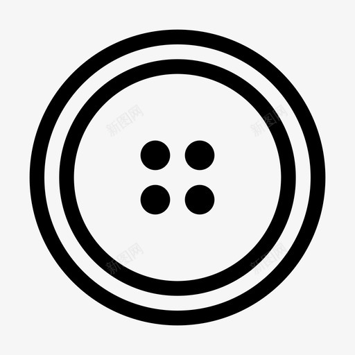 缝纫按钮按钮时尚图标svg_新图网 https://ixintu.com 19072018 按钮 时尚 缝纫按钮