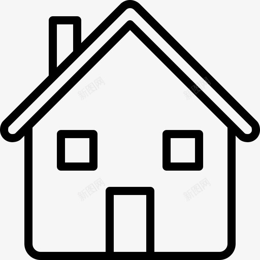 house_1186439_easyicsvg_新图网 https://ixintu.com house_1186439_easyic