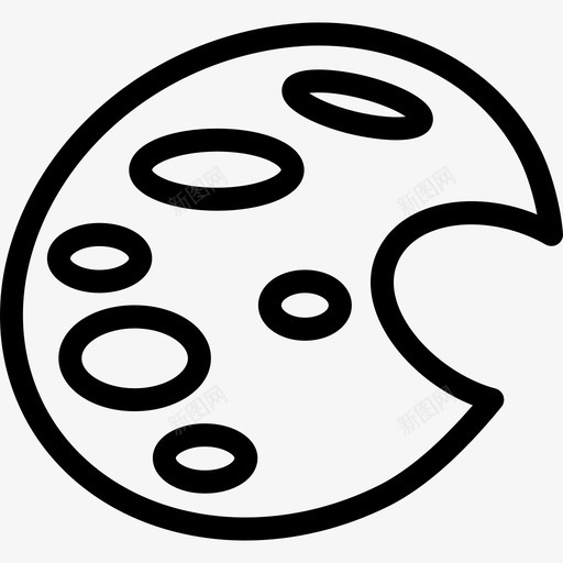 画板校本汇编线性图标svg_新图网 https://ixintu.com 校本汇编 画板 线性